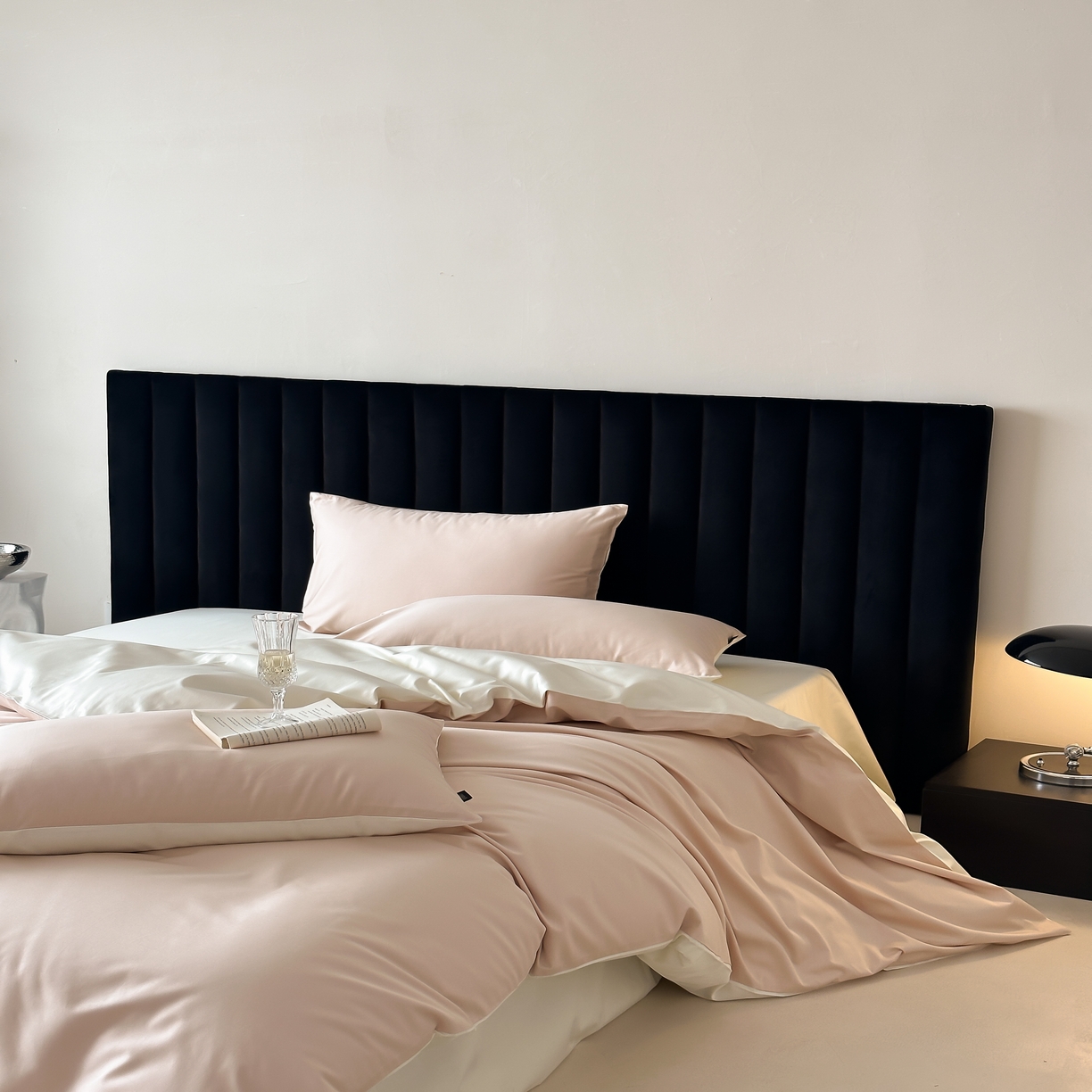 91家纺网 家纺一手货源 找家纺 馨蕊家居 2025春夏新品100S高奢简约长绒棉系列-棉拾光（非会员+20） 控价：不低于218/248/268 棉拾光-香槟