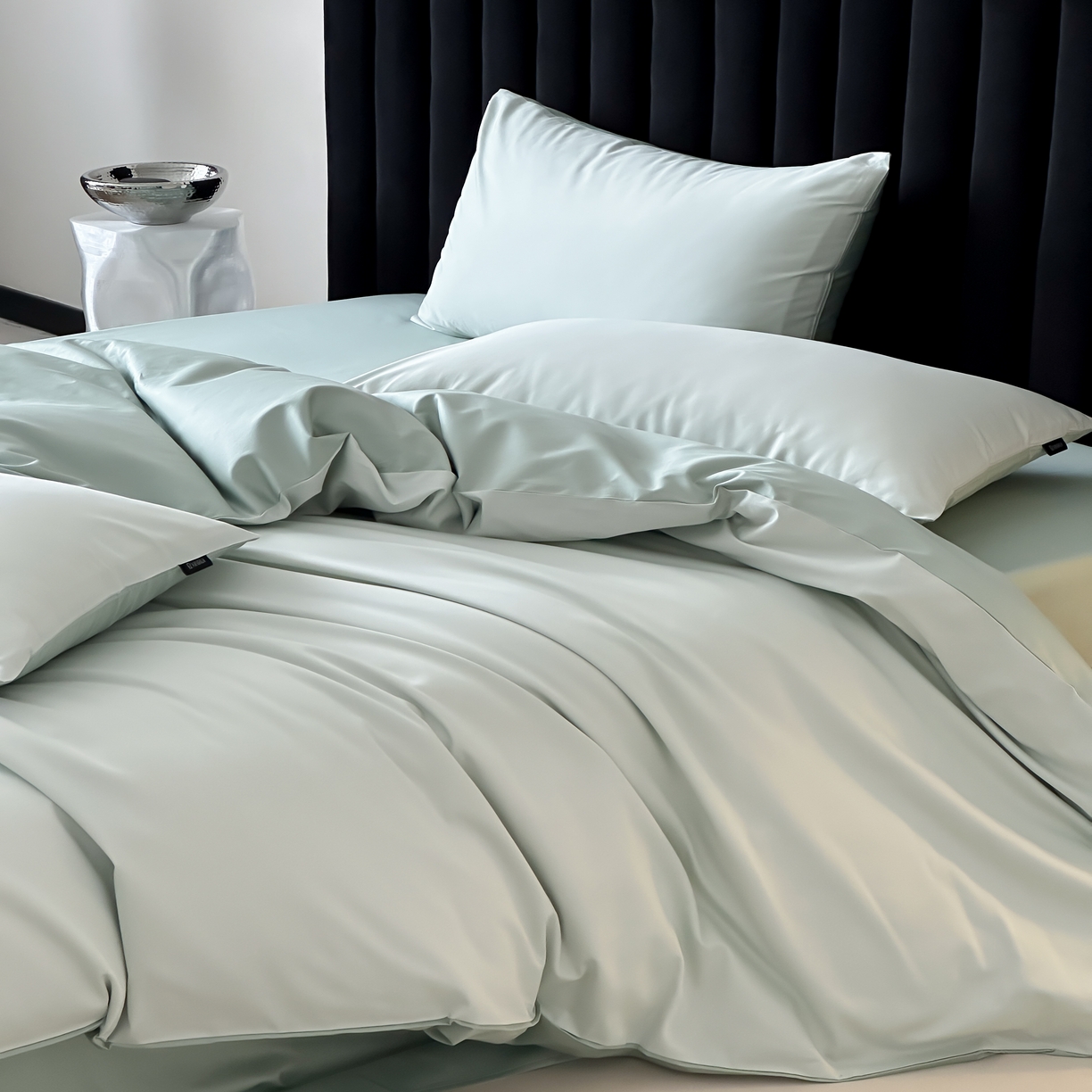 91家纺网 家纺一手货源 找家纺 馨蕊家居 2025春夏新品100S高奢简约长绒棉系列-棉拾光（非会员+20） 控价：不低于218/248/268 棉拾光-香草青提