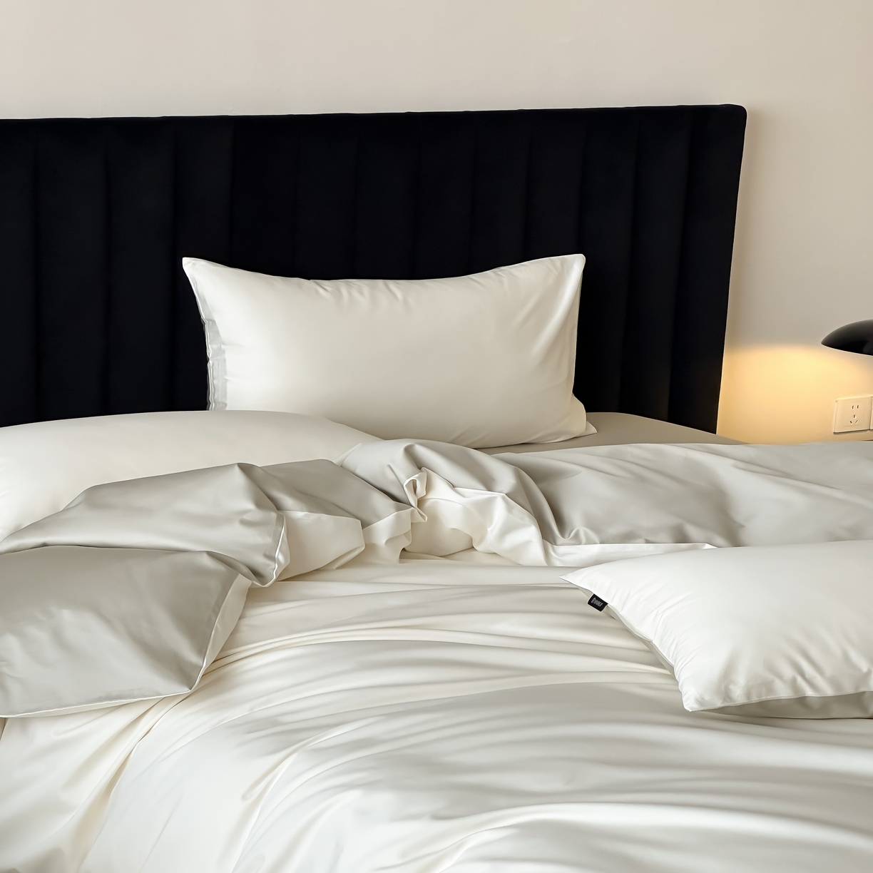 91家纺网 家纺一手货源 找家纺 馨蕊家居 2025春夏新品100S高奢简约长绒棉系列-棉拾光（非会员+20） 控价：不低于218/248/268 棉拾光-元气白桃