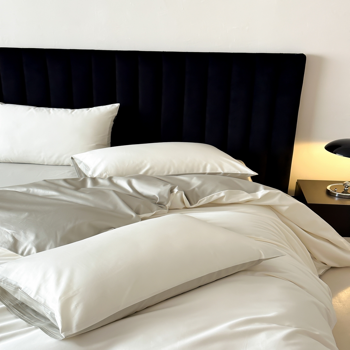 91家纺网 家纺一手货源 找家纺 馨蕊家居 2025春夏新品100S高奢简约长绒棉系列-棉拾光（非会员+20） 控价：不低于218/248/268 棉拾光-元气白桃