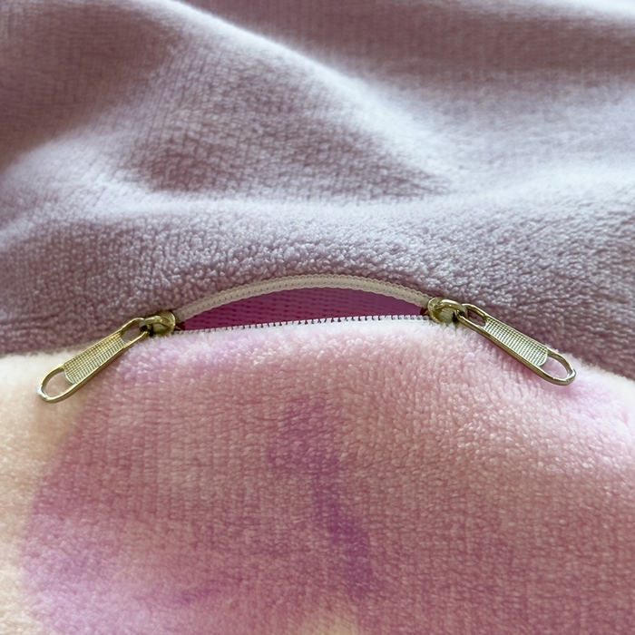 91家纺网 家纺一手货源 找家纺 丝羽坊 2025新款A类潮款加厚牛奶绒四件套 紫色喵影