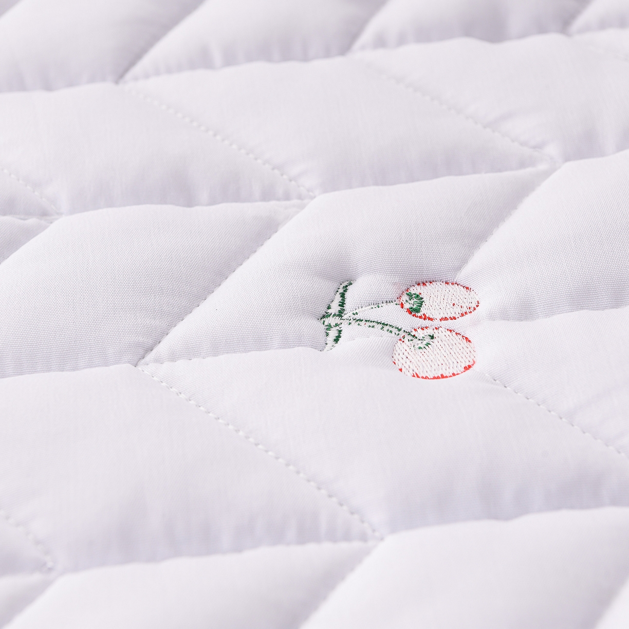 91家纺网 家纺一手货源 找家纺 推推家纺 2025新款A类水洗棉床笠单品床笠床笠单件 樱桃-深灰