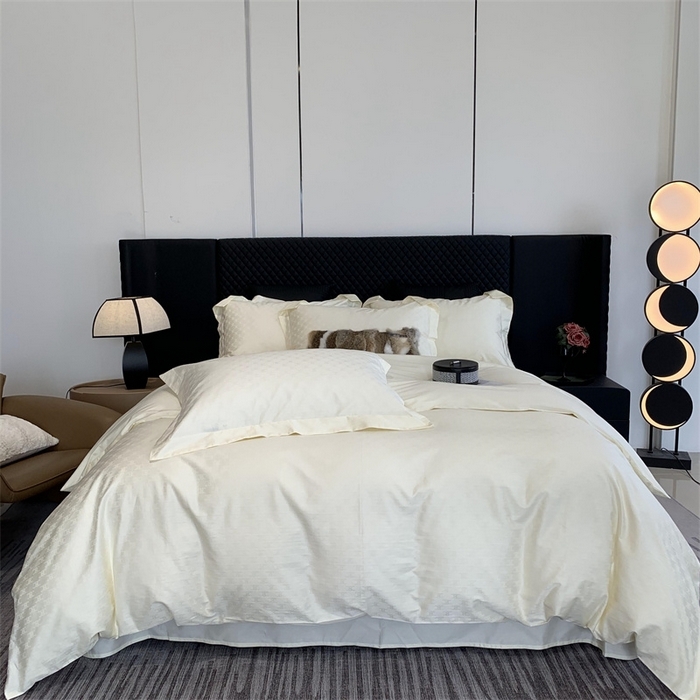 91家纺网 家纺一手货源 找家纺 （总）莱豫 2025新款100支新疆阿克苏长绒棉提花四件套