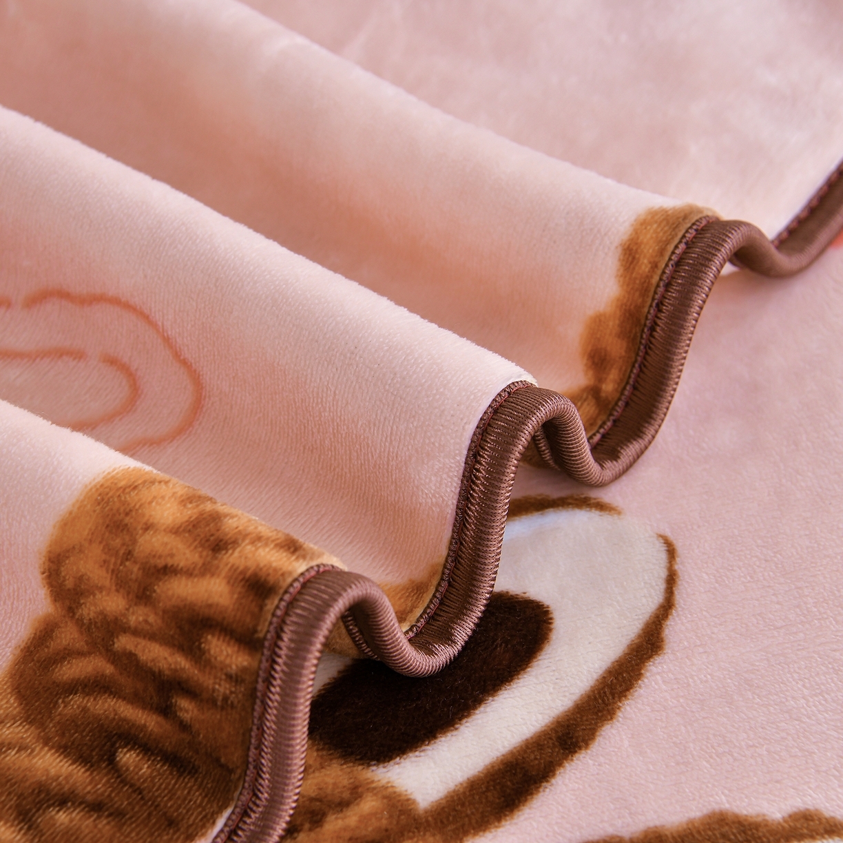 91家纺网 家纺一手货源 找家纺 （总）绒品荟家纺 2025新款加厚牛奶绒三件套金貂绒法莱绒冬季床单款床笠款学生宿舍单人三件套