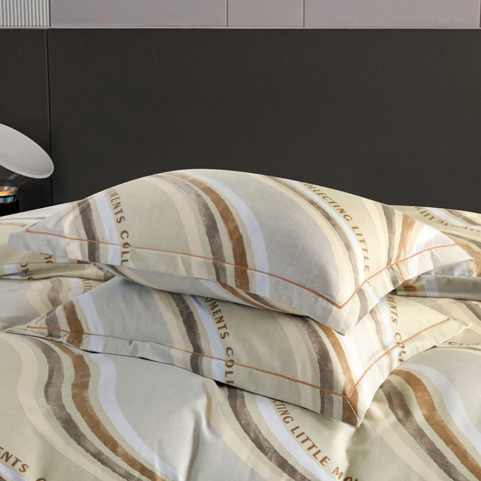 91家纺网 家纺一手货源 找家纺 金纱玉纺 2025年新款加厚四件套 阿尔卑斯-灰