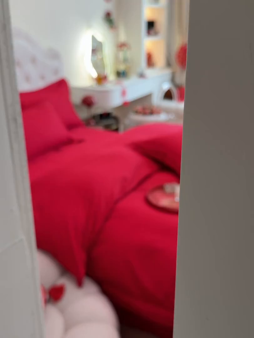 91家纺网 家纺一手货源 找家纺 金麦家纺 2025新款亲肤磨毛刺绣婚庆四件套 喜愿