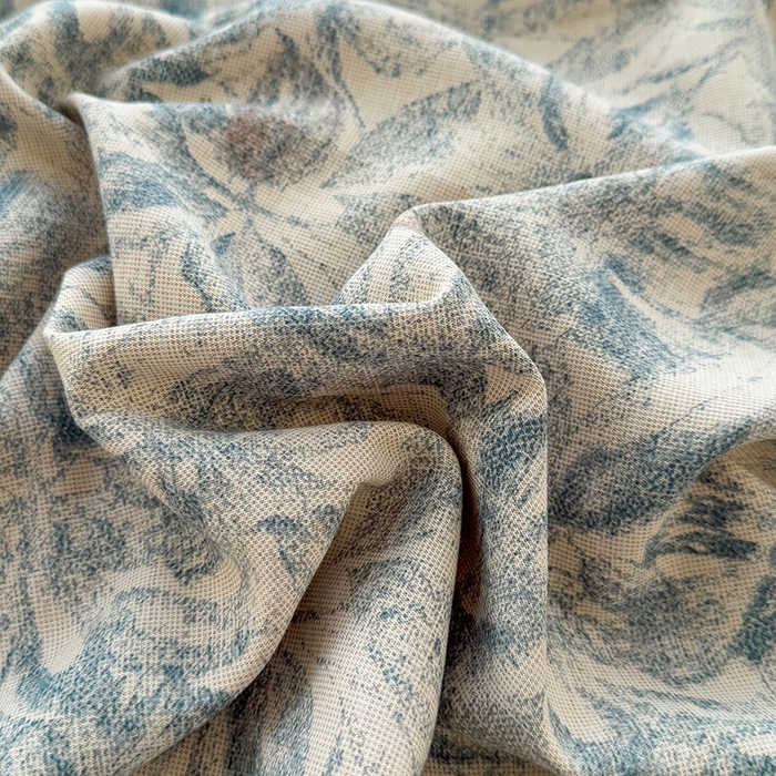 91家纺网 家纺一手货源 找家纺 竹合家纺 2026高克重流苏色织亚麻复古侘寂风小布袋四件套（零售价格不可低于148元） 流苏雨露麻-墨君