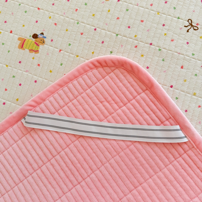 91家纺网 家纺一手货源 找家纺 梵朴 2025新款A类棉加绒一面纯棉一面宝宝婴儿牛奶绒双面可用床盖学生宿舍床垫炕盖-学生床图 彩星汪汪