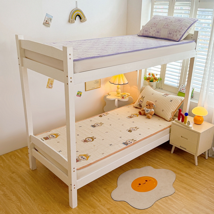 91家纺网 家纺一手货源 找家纺 梵朴 2025新款A类棉加绒一面纯棉一面宝宝婴儿牛奶绒双面可用床盖学生宿舍床垫炕盖-学生床图 潮流玩偶