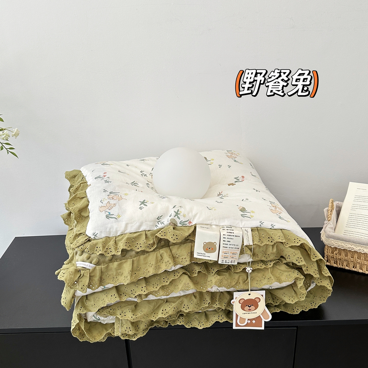 91家纺网 家纺一手货源 找家纺 （总）佰织鑫家居 2025秋冬加厚纯棉全棉法式豆豆被被子被芯