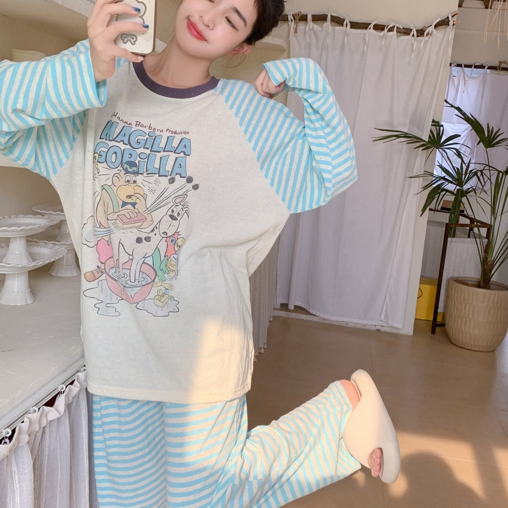 91家纺网 家纺一手货源 找家纺 妍景家居生活馆 2025新款暮色漫游套装 蓝色