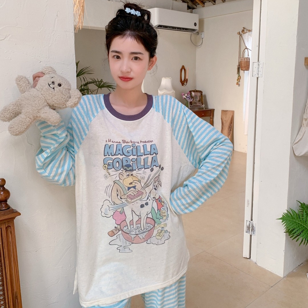 91家纺网 家纺一手货源 找家纺 妍景家居生活馆 2025新款暮色漫游套装 蓝色