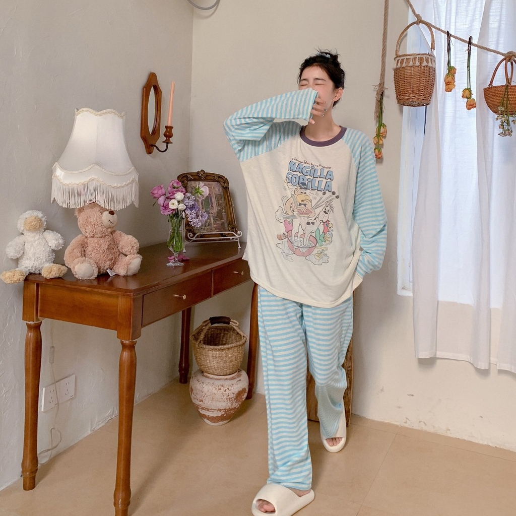 91家纺网 家纺一手货源 找家纺 妍景家居生活馆 2025新款暮色漫游套装 蓝色