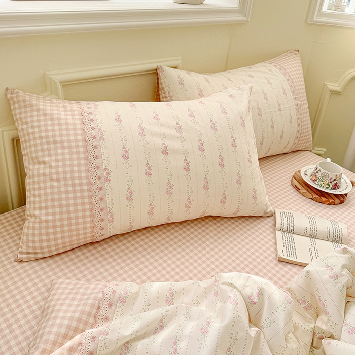 91家纺网 家纺一手货源 找家纺 （总）安莱生活2025新款全棉纯棉小碎花刺绣花边款夏被夏凉被空调被