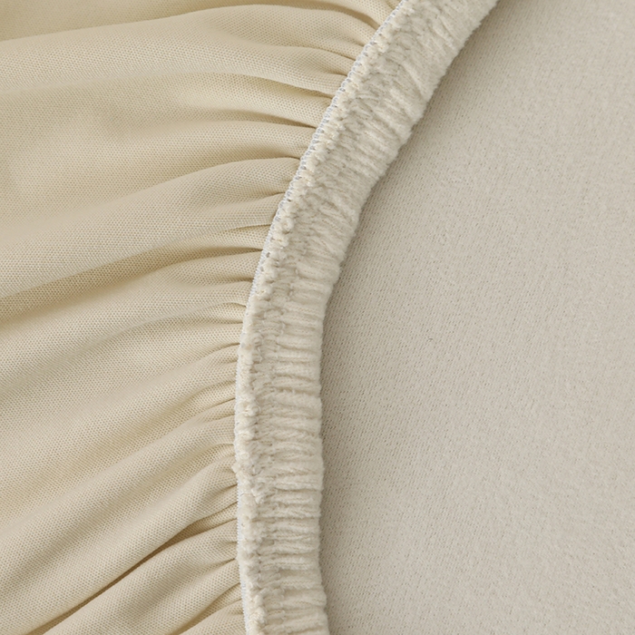 91家纺网 家纺一手货源 找家纺 千彤沙发垫 2025新款全包防尘芝华士沙发套-德绒系列 米白