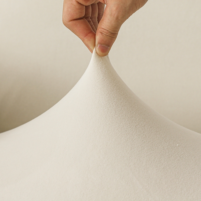 91家纺网 家纺一手货源 找家纺 千彤沙发垫 2025新款全包防尘芝华士沙发套-德绒系列 米白