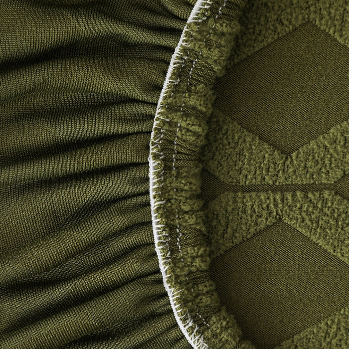 91家纺网 家纺一手货源 找家纺 千彤沙发垫 2025新款全包防尘芝华士沙发套-菱形格系列 橄榄绿