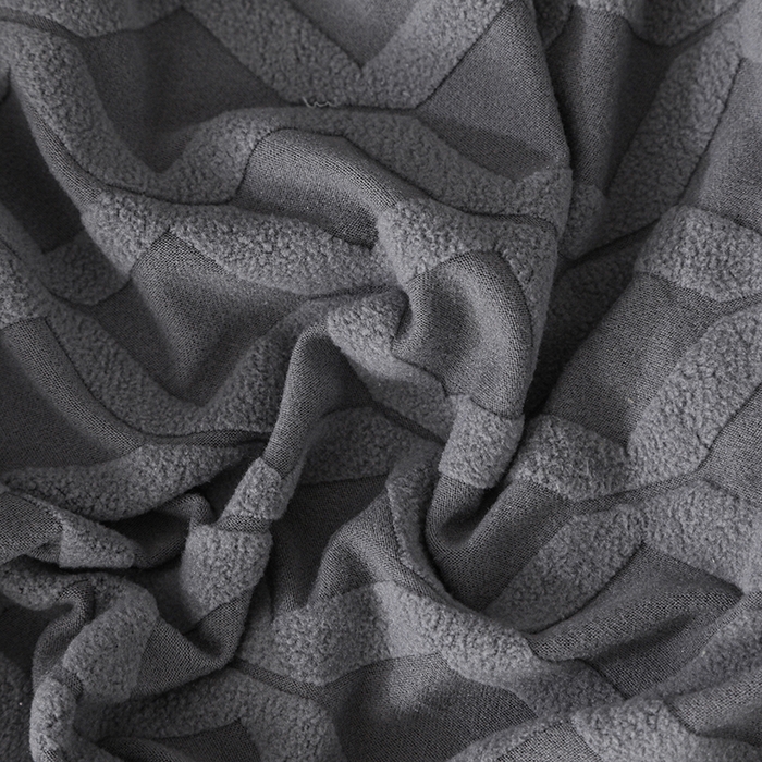 91家纺网 家纺一手货源 找家纺 千彤沙发垫 2025新款全包防尘芝华士沙发套-菱形格系列 深灰