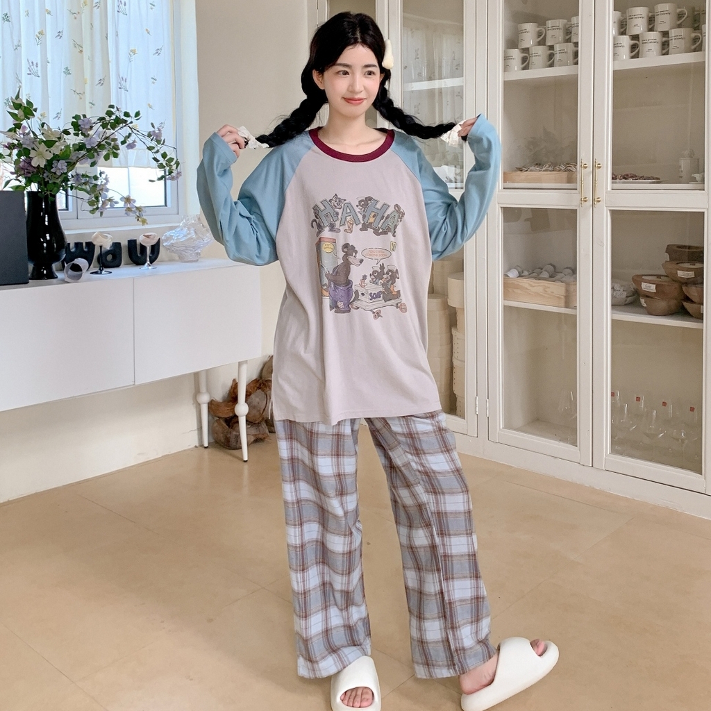 91家纺网 家纺一手货源 找家纺 妍景家居生活馆 2025新款柏林纪事懒人套装 蓝色