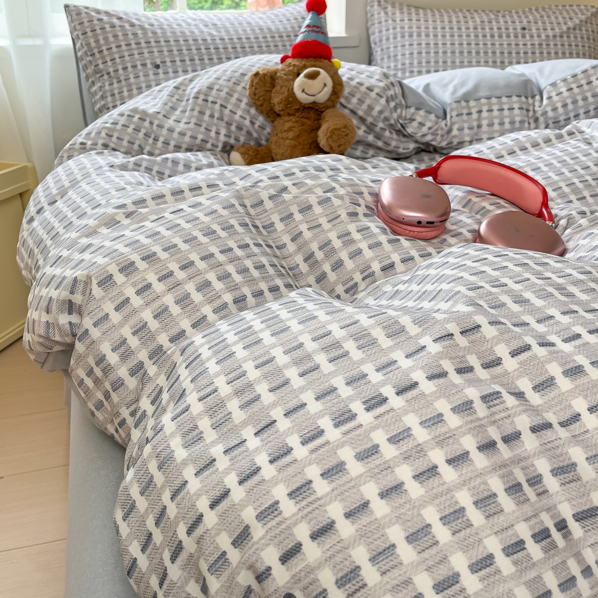 91家纺网 家纺一手货源 找家纺 （总）西引力 2025新款纯棉磨毛数码印花单品四件套