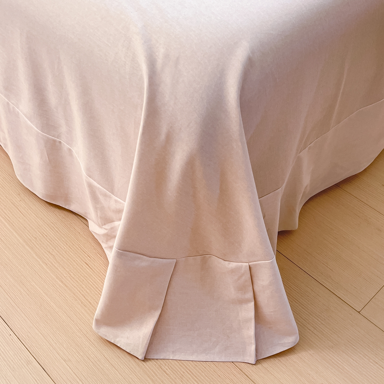 91家纺网 家纺一手货源 找家纺 西引力 2025新款纯棉磨毛数码印花单品四件套 半夏