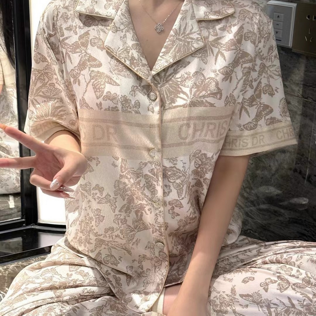 91家纺网 家纺一手货源 找家纺 妍景家居生活馆 2025新款冰雪丝三件套复古CH 黄色