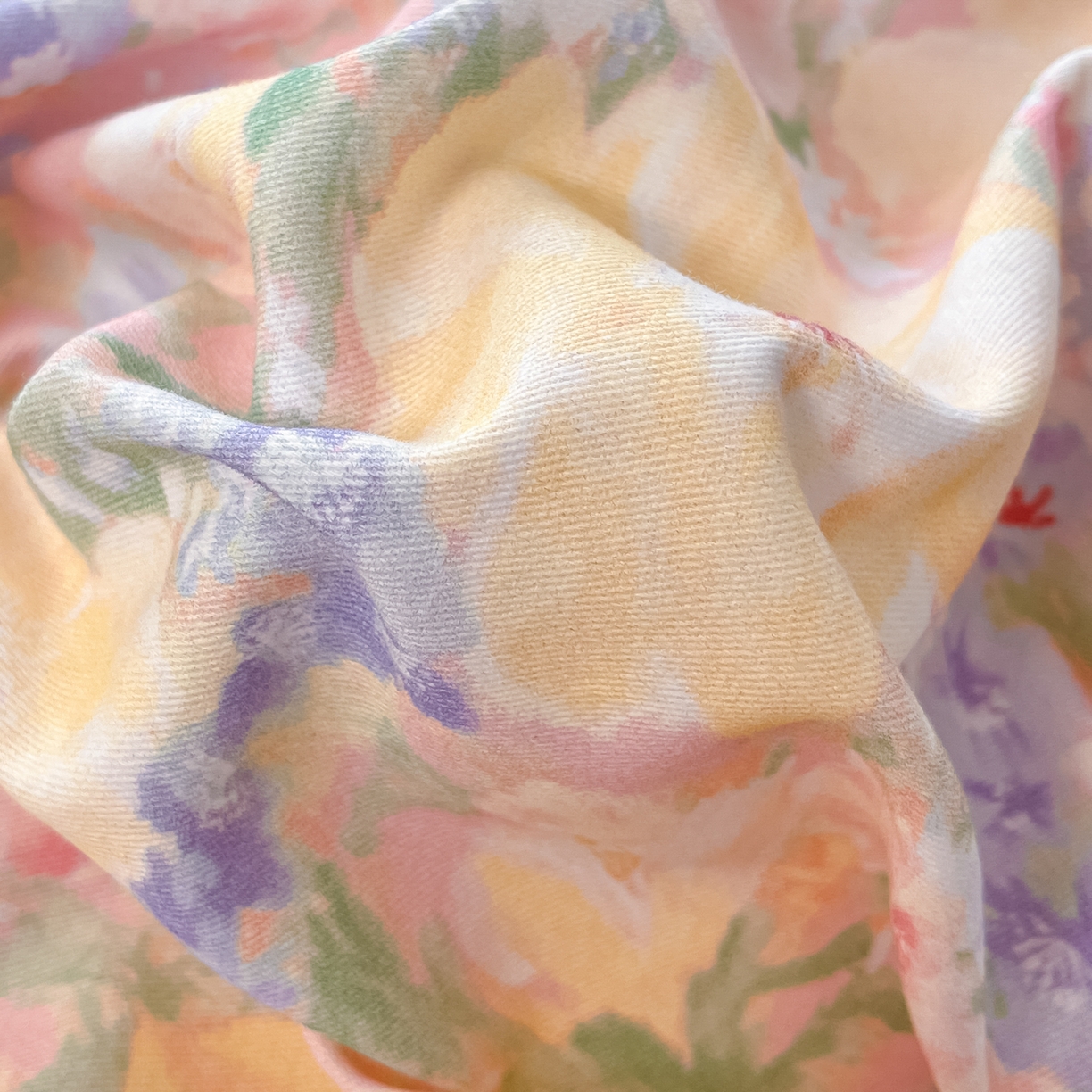 91家纺网 家纺一手货源 找家纺 西引力 2025新款纯棉磨毛数码印花单品四件套 初恋