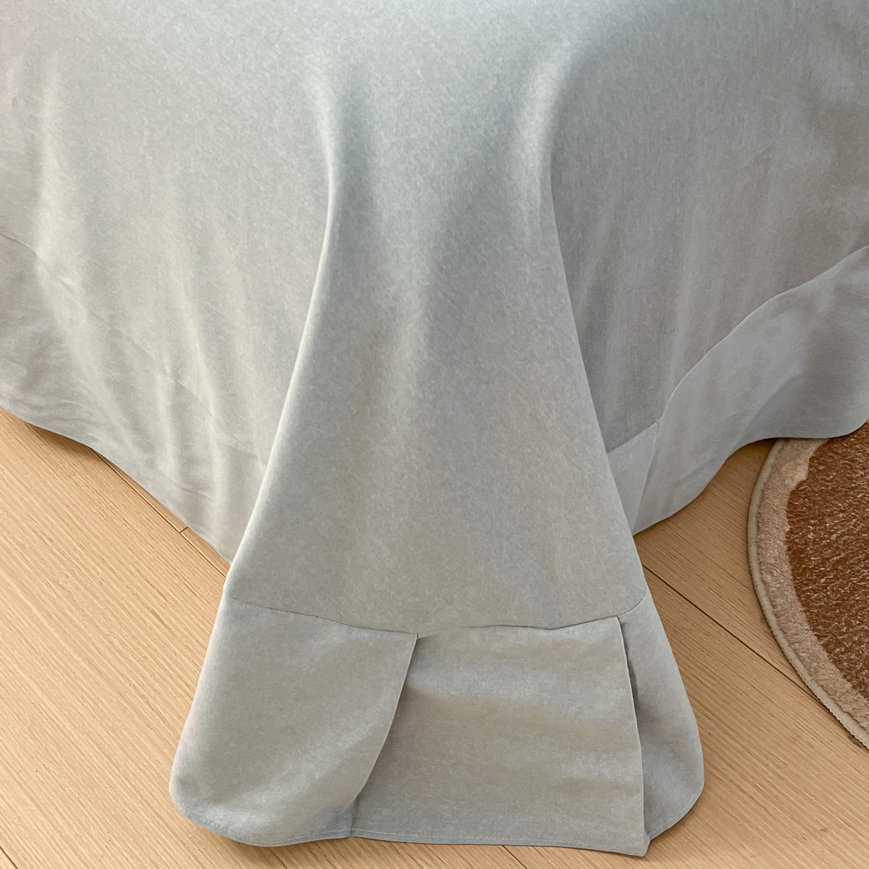 91家纺网 家纺一手货源 找家纺 西引力 2025新款纯棉磨毛数码印花单品四件套 羽叶