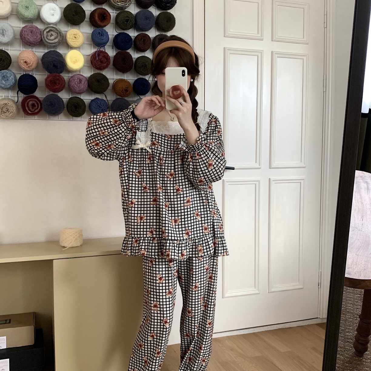 91家纺网 家纺一手货源 找家纺 （总）妍景家居生活馆 2025新款荷叶边印花小熊