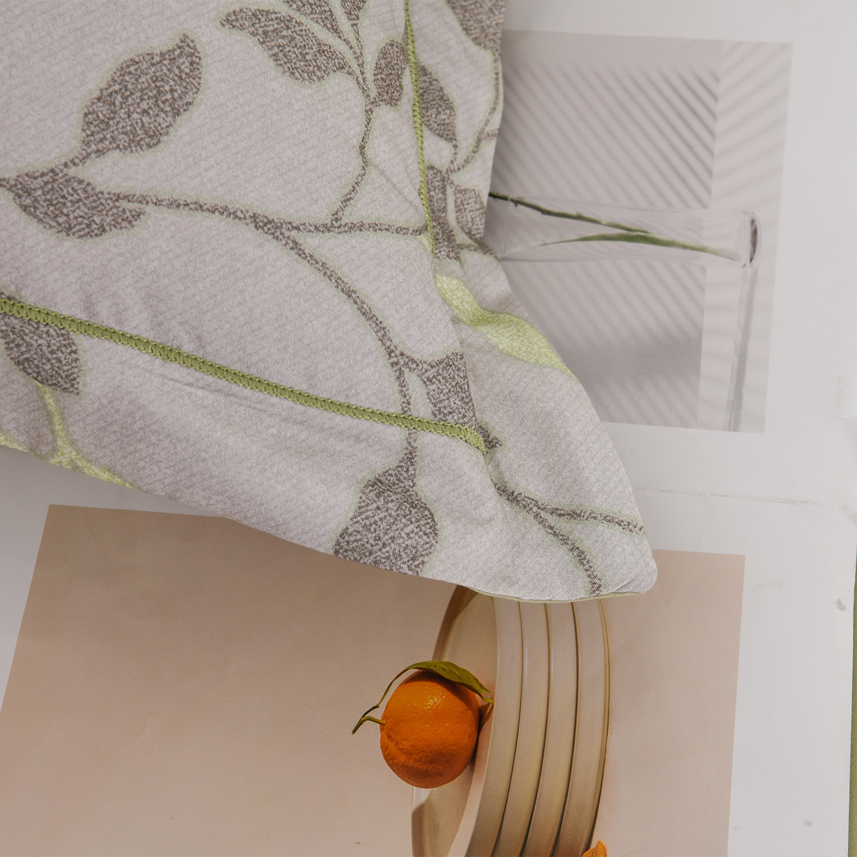 91家纺网 家纺一手货源 找家纺 金昱纺 2025新款法式加厚全棉纯棉磨毛四件套 贝加尔-咖