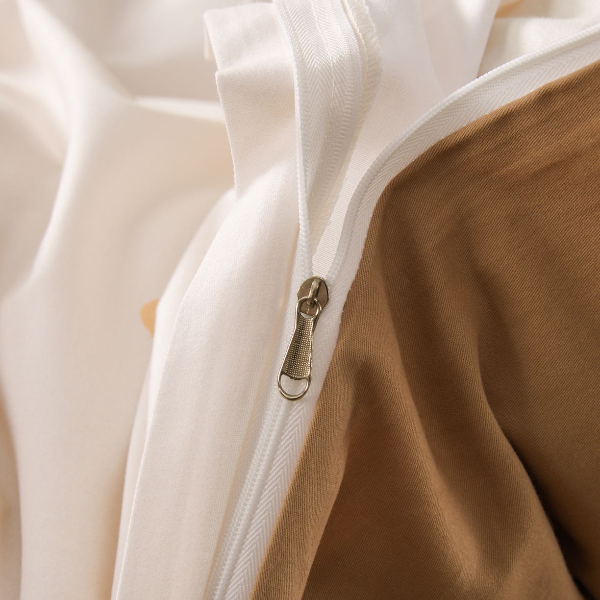 91家纺网 家纺一手货源 找家纺 金昱纺 2025新款法式加厚全棉纯棉磨毛四件套 口袋熊