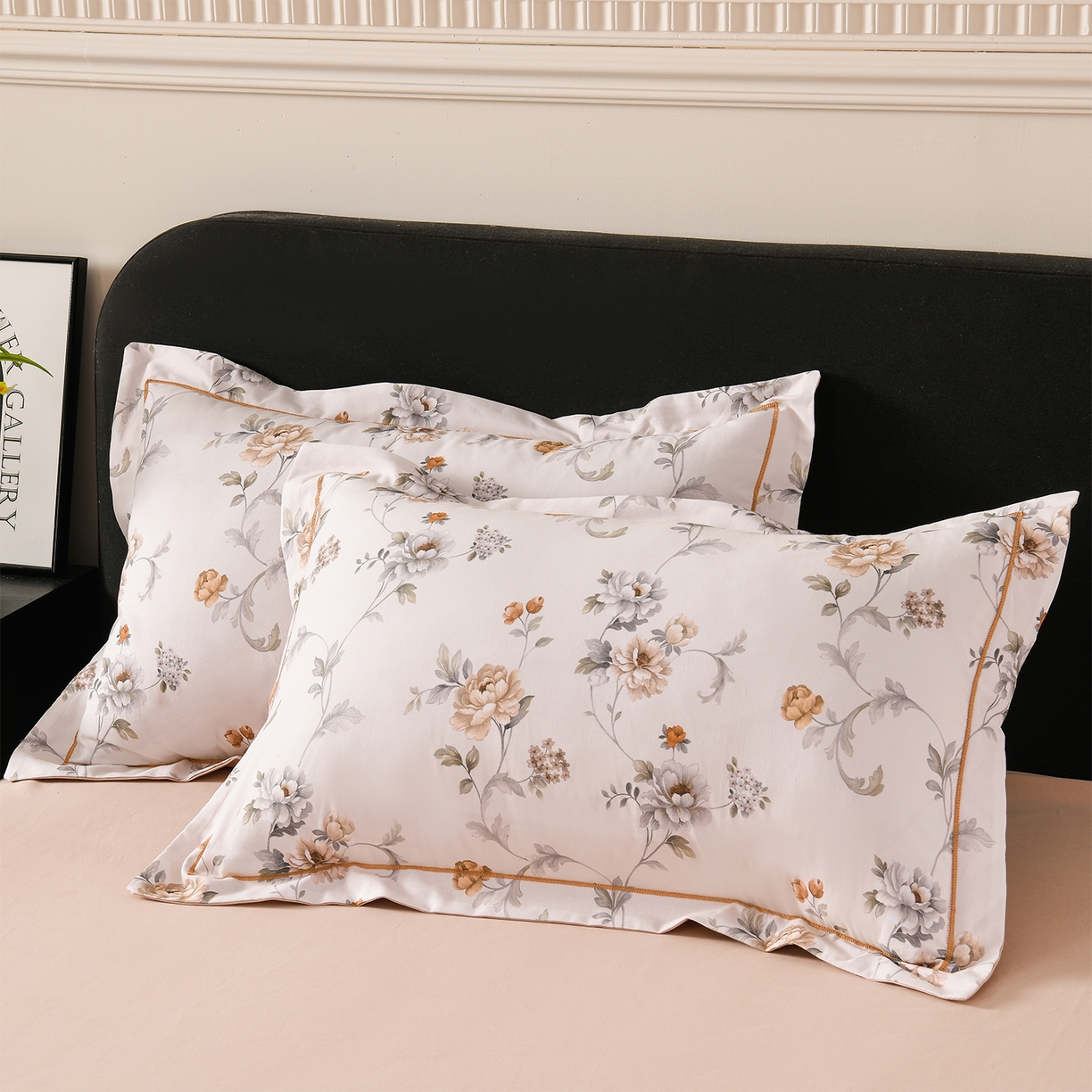 91家纺网 家纺一手货源 找家纺 金昱纺 2025新款法式加厚全棉纯棉磨毛四件套 美罗拉-米