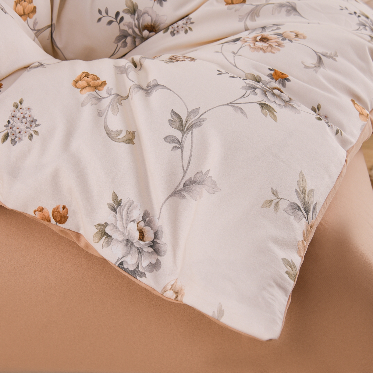 91家纺网 家纺一手货源 找家纺 金昱纺 2025新款法式加厚全棉纯棉磨毛四件套 美罗拉-米