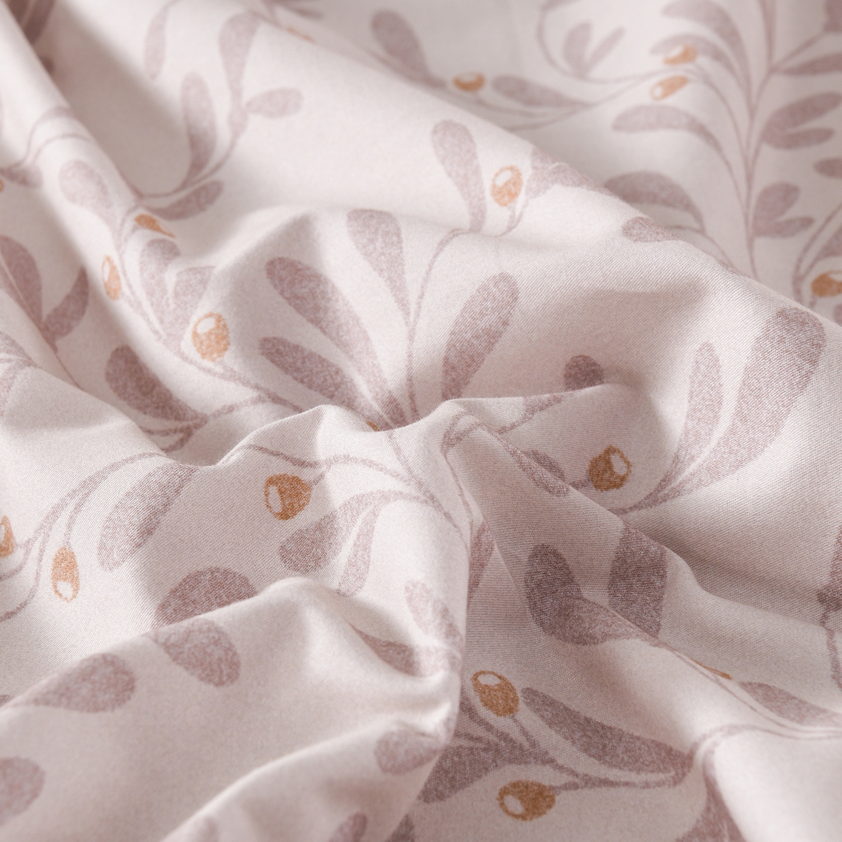 91家纺网 家纺一手货源 找家纺 金昱纺 2025新款法式加厚全棉纯棉磨毛四件套 美娜-咖