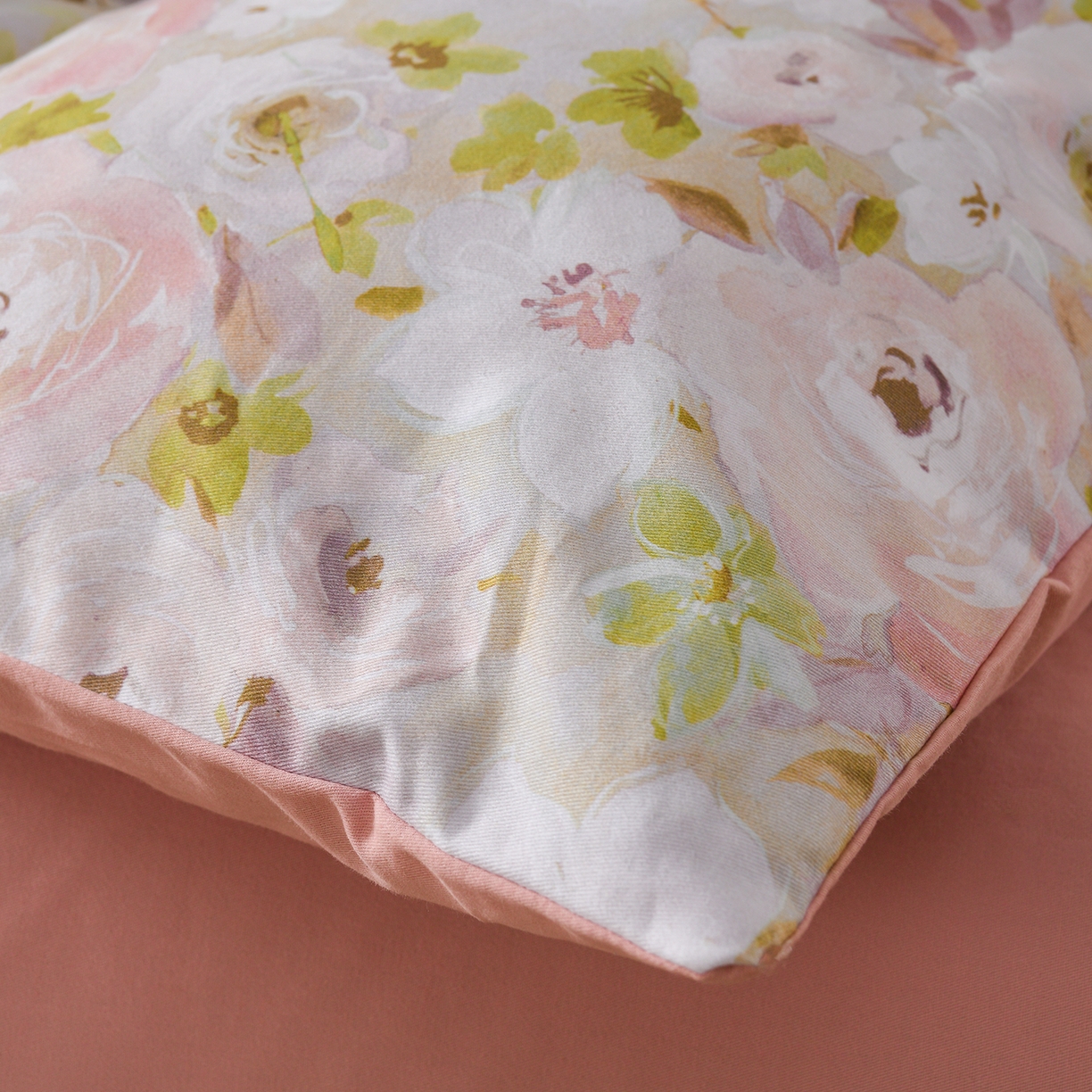 91家纺网 家纺一手货源 找家纺 金昱纺 2025新款法式加厚全棉纯棉磨毛四件套 木槿花庭-粉