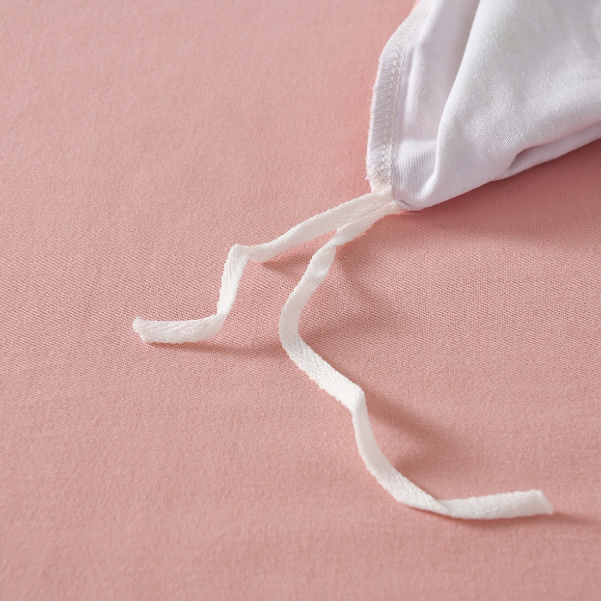 91家纺网 家纺一手货源 找家纺 金昱纺 2025新款法式加厚全棉纯棉磨毛四件套 木槿花庭-粉