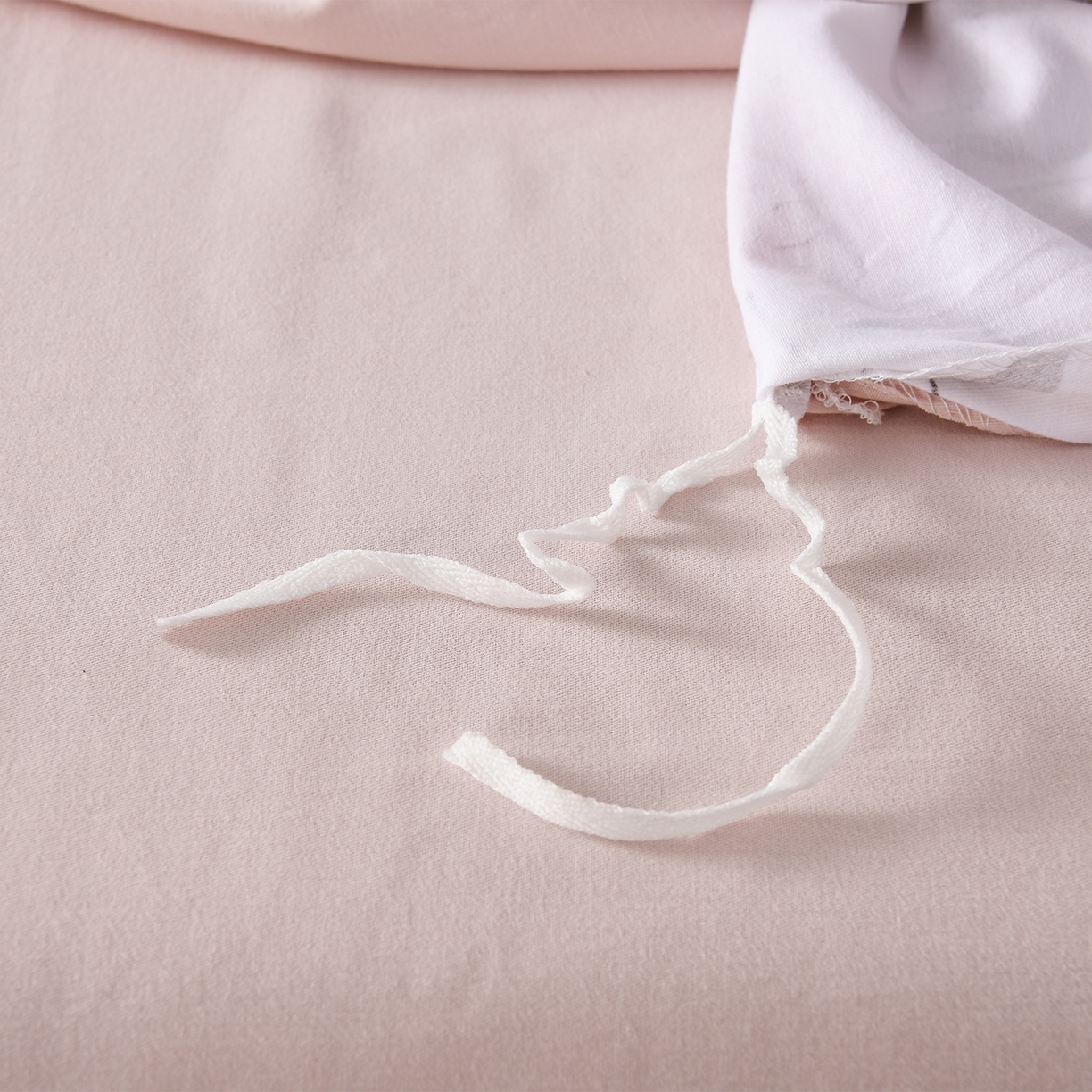 91家纺网 家纺一手货源 找家纺 金昱纺 2025新款法式加厚全棉纯棉磨毛四件套 凝香玉露-粉