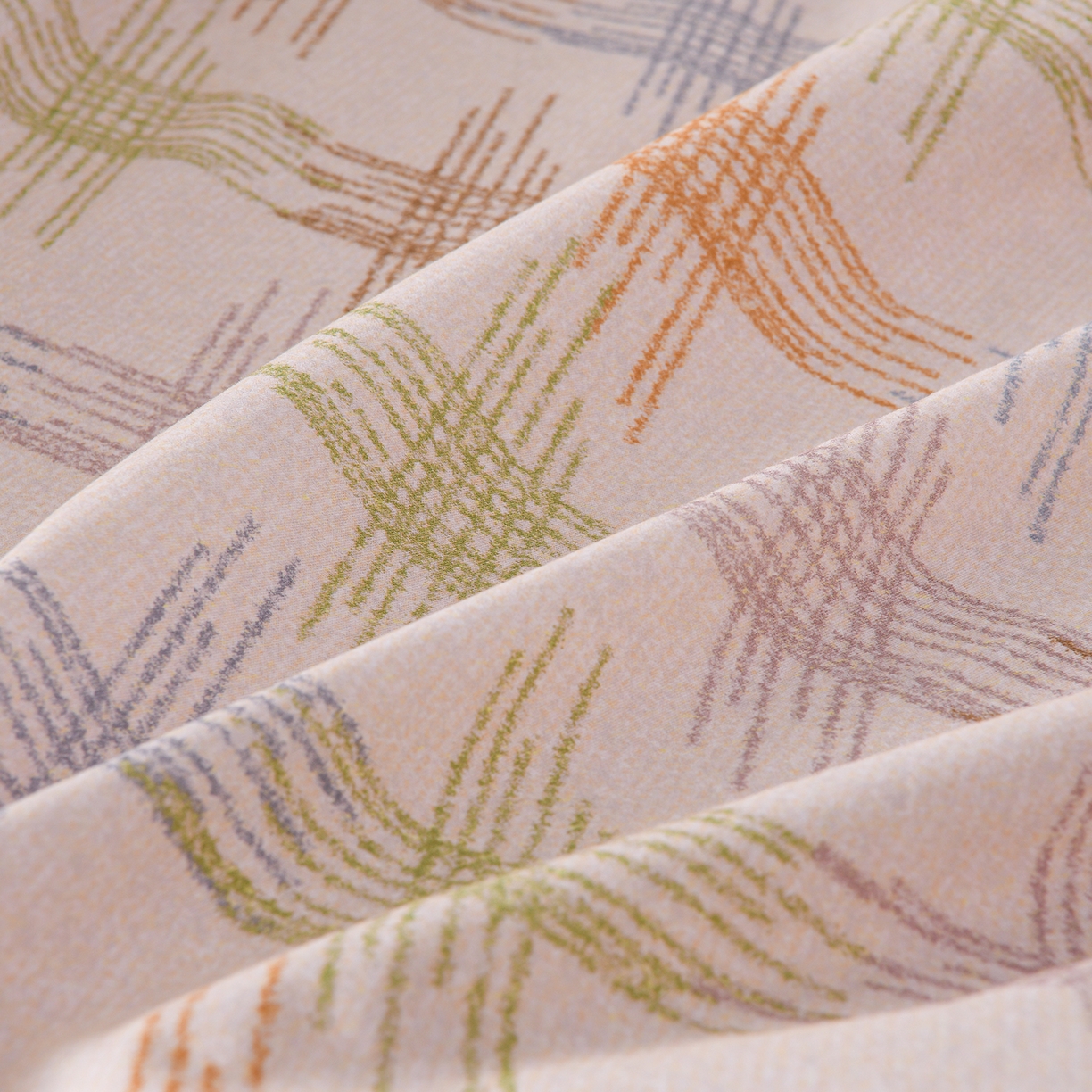 91家纺网 家纺一手货源 找家纺 金昱纺 2025新款法式加厚全棉纯棉磨毛四件套 西恩-黄