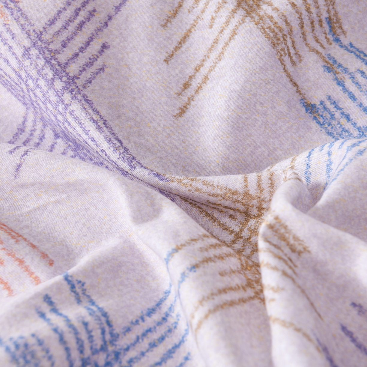 91家纺网 家纺一手货源 找家纺 金昱纺 2025新款法式加厚全棉纯棉磨毛四件套 西恩-灰