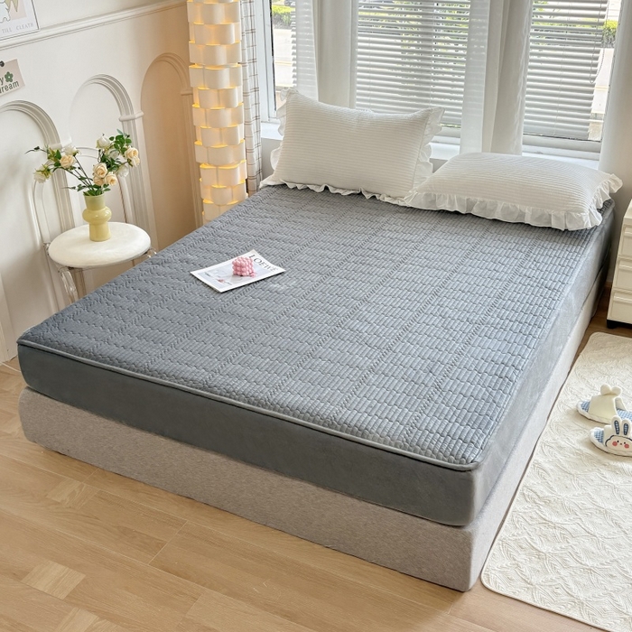 91家纺网 家纺一手货源 找家纺 （总）尚品凤凰 2025新款婴儿绒夹棉单品床笠