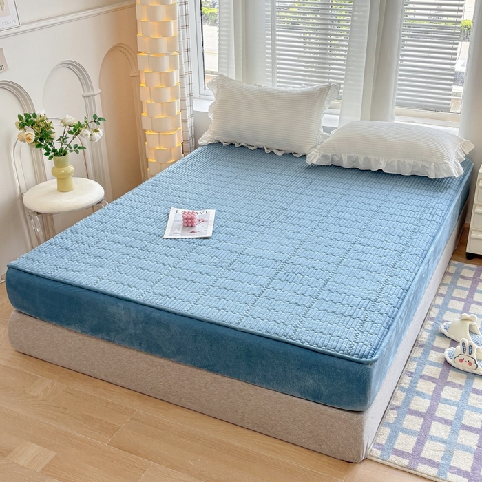 91家纺网 家纺一手货源 找家纺 （总）尚品凤凰 2025新款婴儿绒夹棉单品床笠