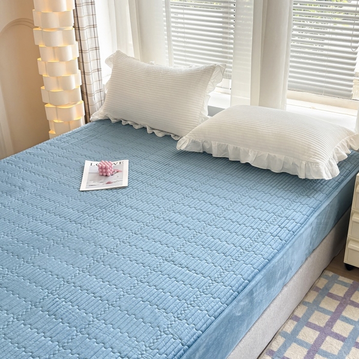 91家纺网 家纺一手货源 找家纺 （总）尚品凤凰 2025新款婴儿绒夹棉单品床笠