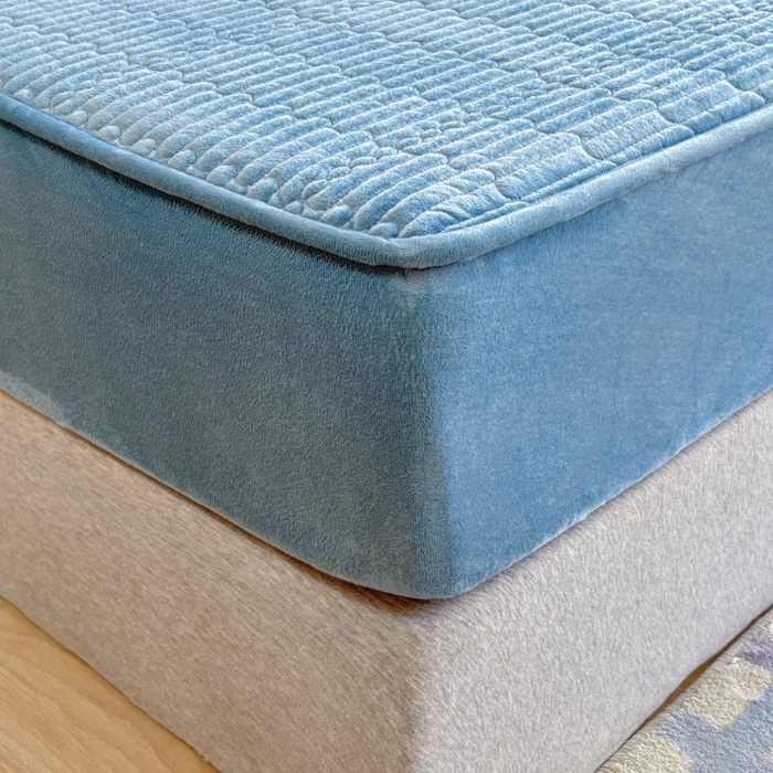 91家纺网 家纺一手货源 找家纺 （总）尚品凤凰 2025新款婴儿绒夹棉单品床笠