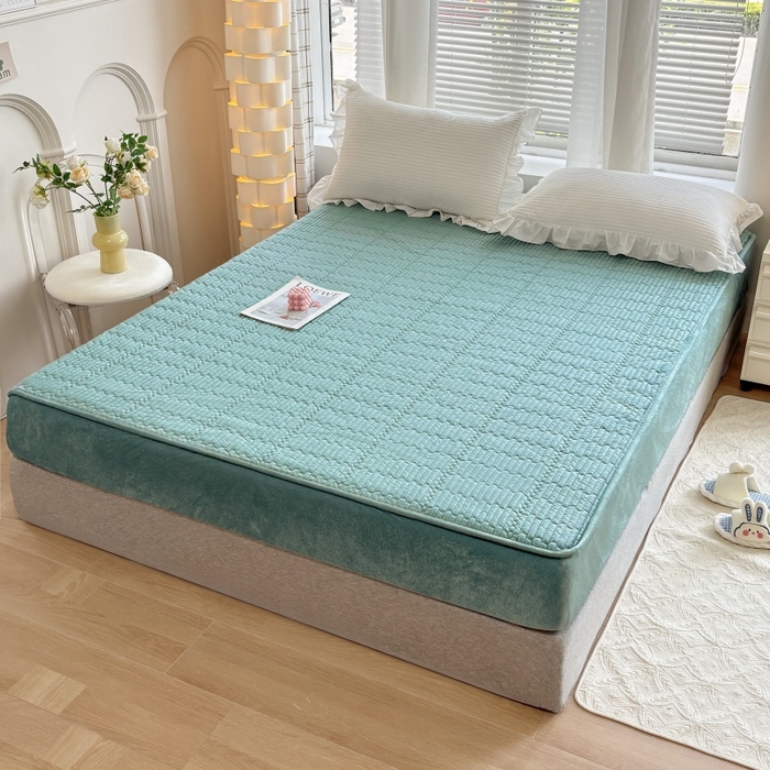 91家纺网 家纺一手货源 找家纺 （总）尚品凤凰 2025新款婴儿绒夹棉单品床笠