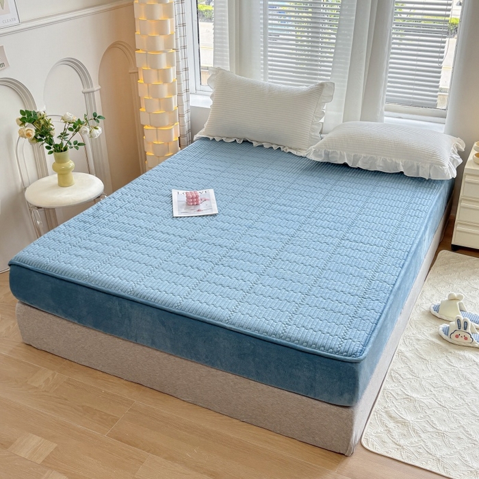 91家纺网 家纺一手货源 找家纺 （总）尚品凤凰 2025新款婴儿绒夹棉单品床笠