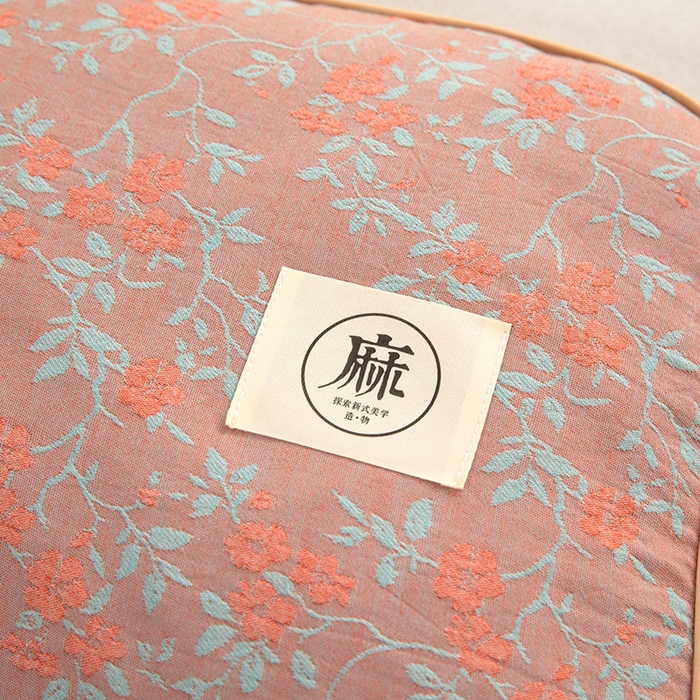 91家纺网 家纺一手货源 找家纺 梓依家纺 2025新款立体边款荞麦枕枕头枕芯 幸运草-红色