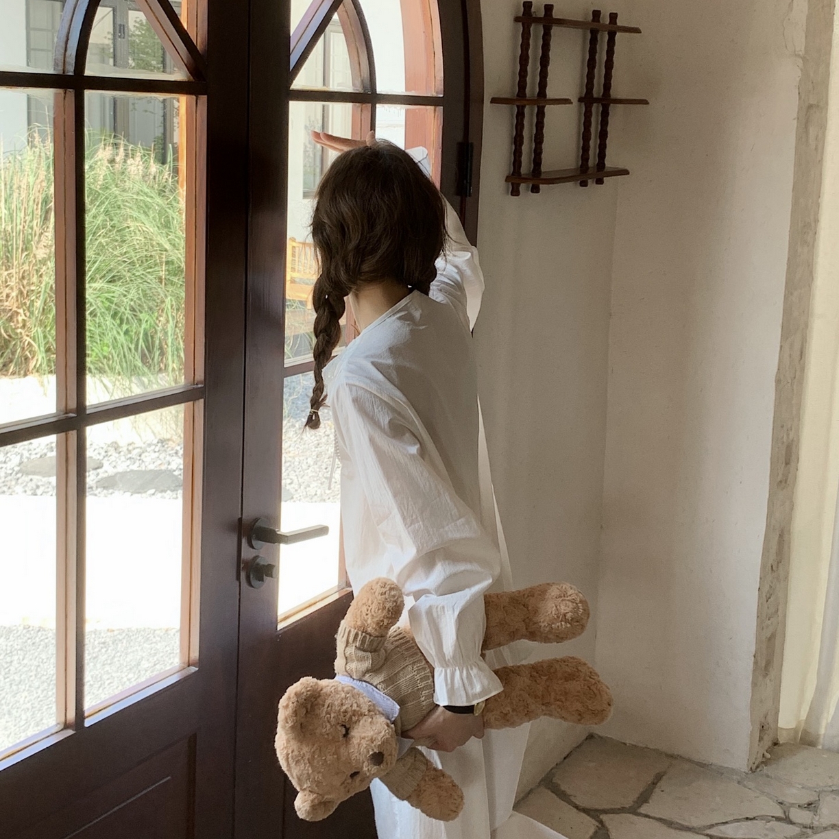 91家纺网 家纺一手货源 找家纺 （总）妍景家居生活馆 2025新款韩系田园风绣花圆领套装