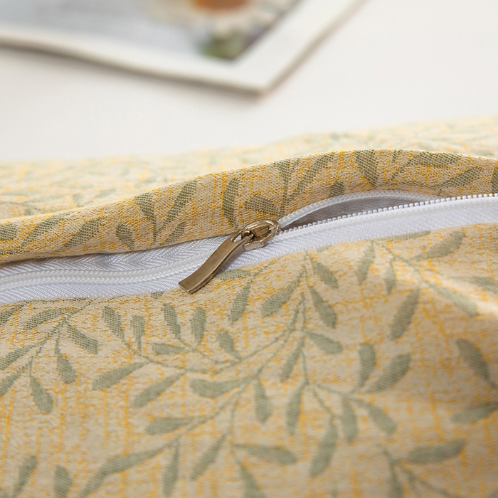 91家纺网 家纺一手货源 找家纺 梓依家纺 2025新款立体边款荞麦枕枕头枕芯 幸运草-绿色