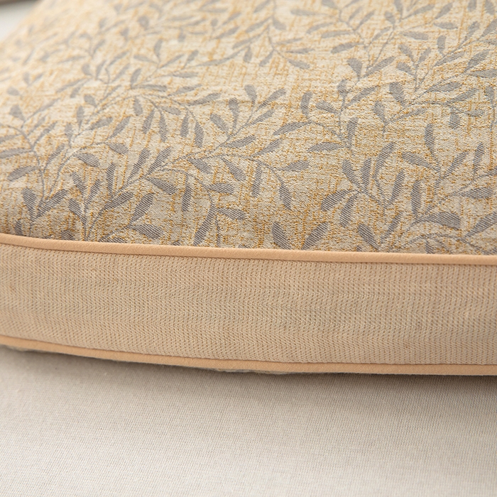 91家纺网 家纺一手货源 找家纺 梓依家纺 2025新款立体边款荞麦枕枕头枕芯 幸运草-咖色