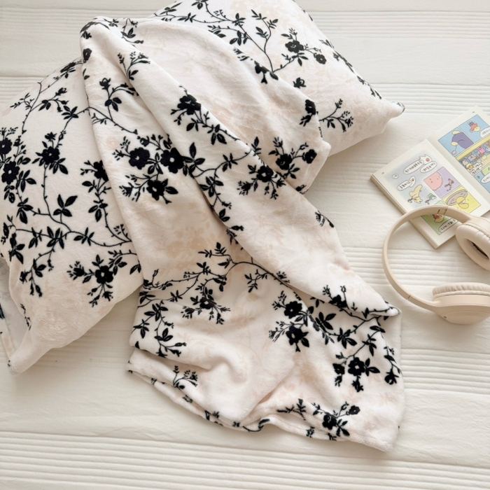 91家纺网 家纺一手货源 找家纺 （总）禧缘家纺（原梦想家）2025新款牛奶绒纯色印花双开口枕套